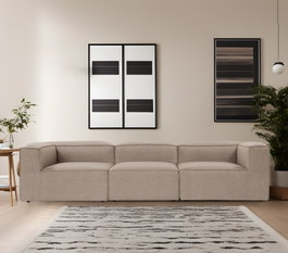 Atelier Del Sofa Fora 3 Seater - Marrón